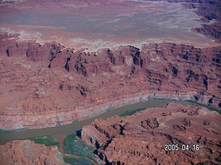 Colorado and Green Rivers -- aerial