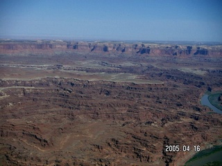 Colorado and Green Rivers -- aerial