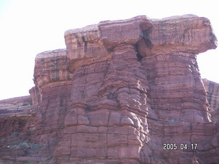 Canyonlands National Park -- Lathrop Trail -- sign