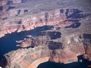 Lake Powell region -- aerial