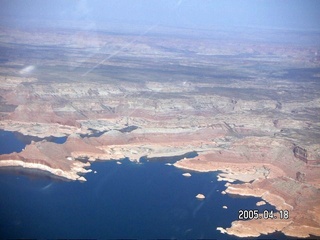 Lake Powell region -- aerial