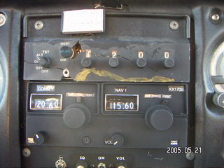 Narco AT 150 TSO cracked cover and KX-170B