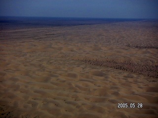 aerial -- sand dunes near Yuma