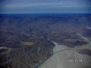 aerial -- sand dunes near Yuma