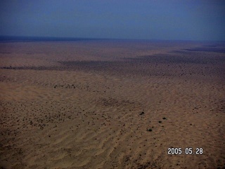 aerial -- sand dunes near Yuma