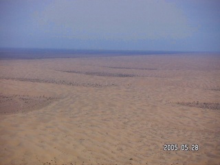 aerial -- sand dunes near Yuma