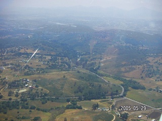 aerial -- Julian, California