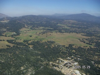 aerial -- Julian, California