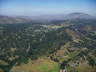 aerial -- Julian, California