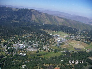 aerial -- Julian, California