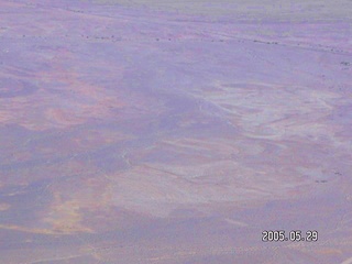 aerial -- sand dunes near Yuma