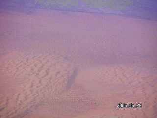 aerial -- sand dunes near Yuma