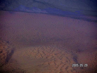 aerial -- sand dunes near Yuma