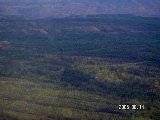 aerial -- canyons around Cibecue, Arizona