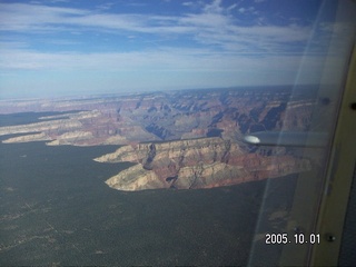 274 5l1. Grand Canyon aerial -- South Rim