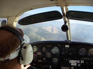 Adam on final to Sedona Airport (SEZ)