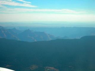 Grand Canyon from the south aerial