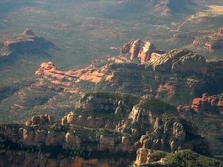 Grand Canyon aerial -- Colorado River