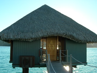 Tim and Dana Higel in Bora Bora