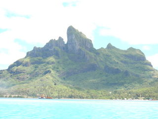 Tim and Dana Higel in Bora Bora