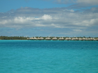 Tim and Dana Higel in Bora Bora