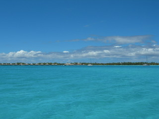 Tim and Dana Higel in Bora Bora