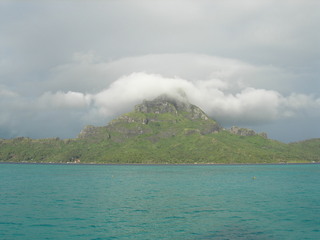 Tim and Dana Higel in Bora Bora