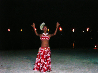 Tim and Dana Higel in Bora Bora