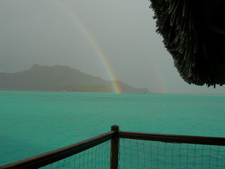 Tim and Dana Higel in Bora Bora