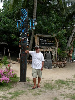 Tim and Dana Higel in Bora Bora