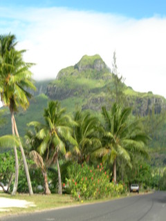 Tim and Dana Higel in Bora Bora