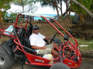 Tim and Dana Higel in Bora Bora