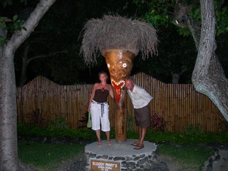 Tim and Dana Higel in Bora Bora