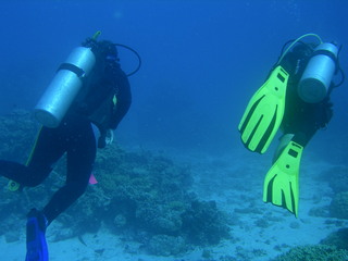 Tim and Dana Higel in Bora Bora