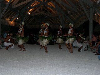 Tim and Dana Higel in Bora Bora