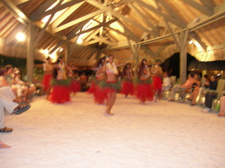 Tim and Dana Higel in Bora Bora