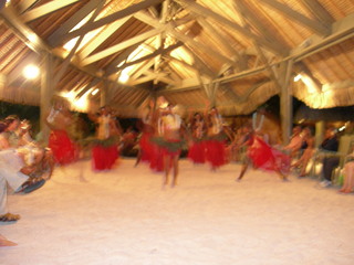 Tim and Dana Higel in Bora Bora