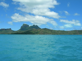 Tim and Dana Higel in Bora Bora