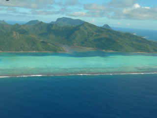 Tim and Dana Higel in Bora Bora