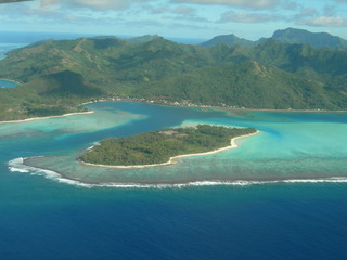 Tim and Dana Higel in Bora Bora