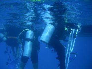 Tim and Dana Higel in Bora Bora