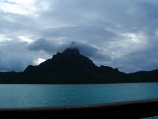 Tim and Dana Higel in Bora Bora