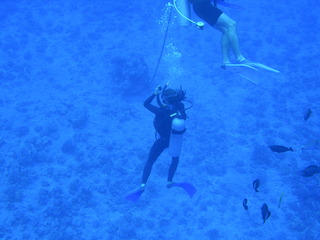 Tim and Dana Higel in Bora Bora