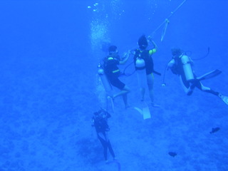 Tim and Dana Higel in Bora Bora