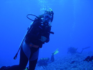 Tim and Dana Higel in Bora Bora