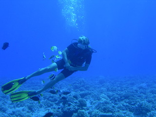 Tim and Dana Higel in Bora Bora