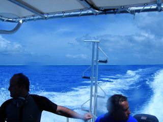 Tim and Dana Higel in Bora Bora