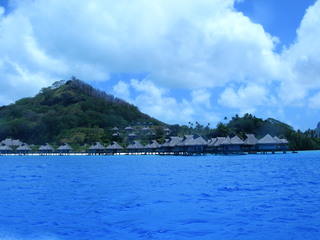 Tim and Dana Higel in Bora Bora