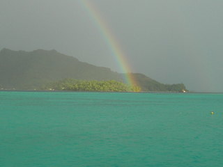 Tim and Dana Higel in Bora Bora