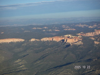 Aerial -- Bryce Canyon from afar